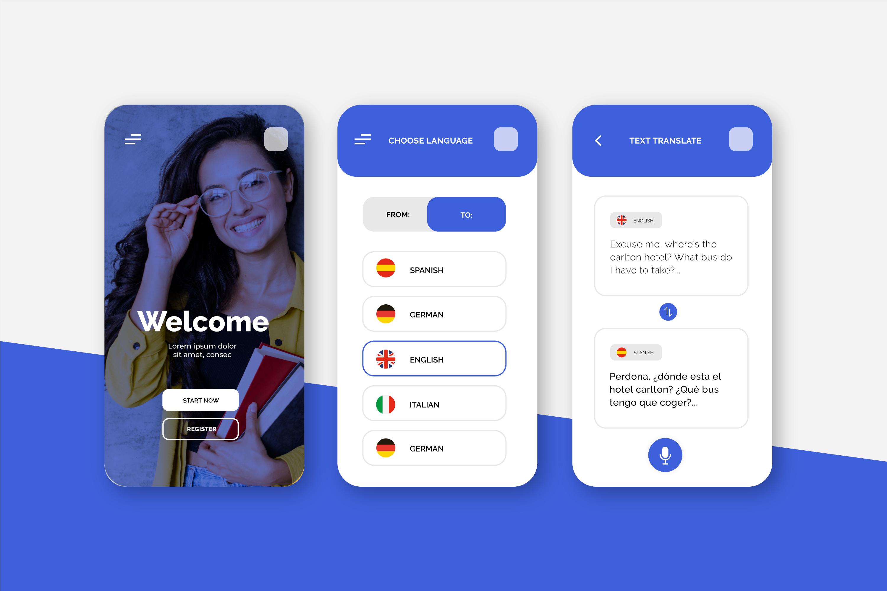 Mobile App UI